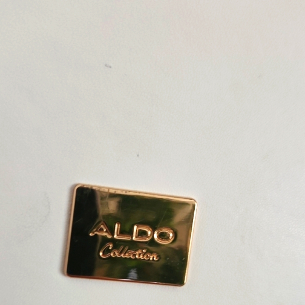 Aldo Collection Cream Crossbody Bag with Gold Details - Picture 2 of 9